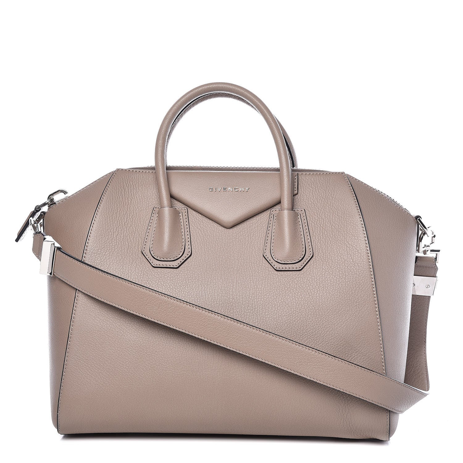 Givenchy Sugar Goatskin Medium Antigona Mastic 1 of 14