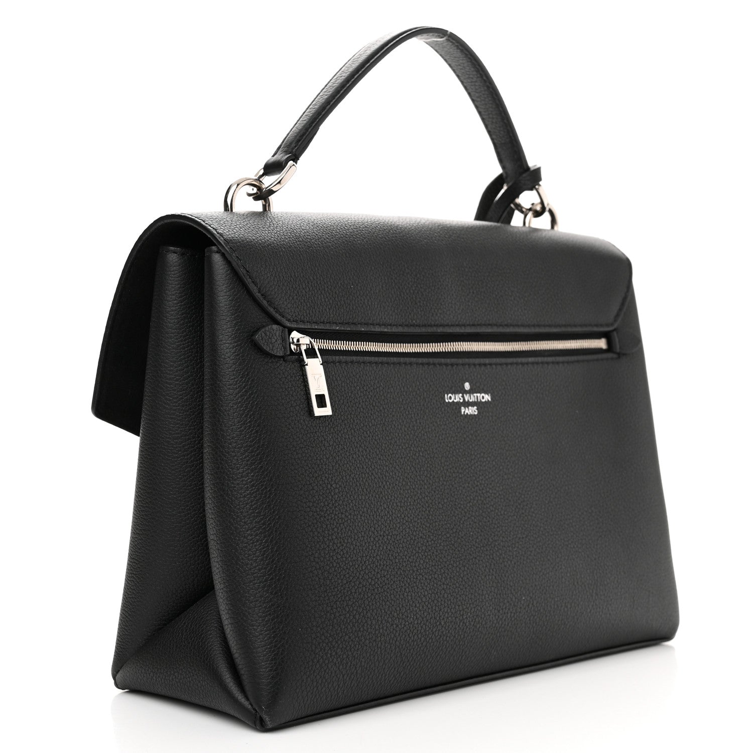Louis Vuitton Soft Calfskin My Lockme Top Handle Black 3 of 14