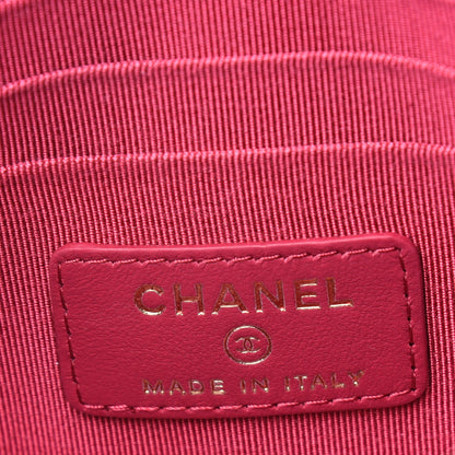 Chanel Caviar Quilted Camera Case Dark Pink 6 of 12