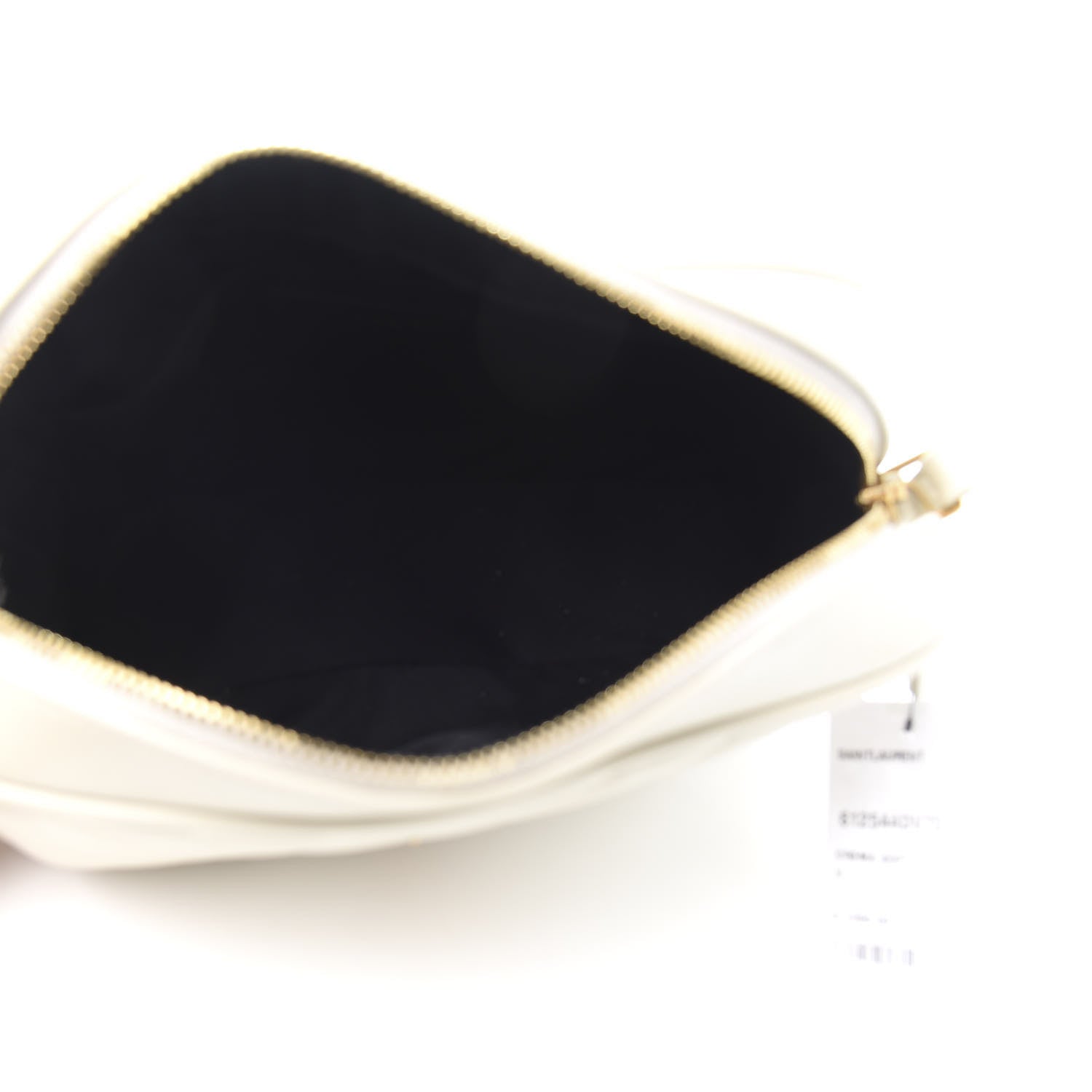 Saint Laurent Calfskin Matelasse Monogram Lou Camera Bag Crema Soft 5 of 12