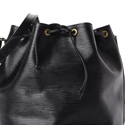 Louis Vuitton Epi Noe Black 7 of 12