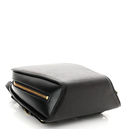 Louis Vuitton Epi Mabillon Backpack Black 3 of 8