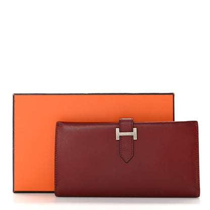 Hermes Box Bearn Wallet Rouge Vif 26 of 26