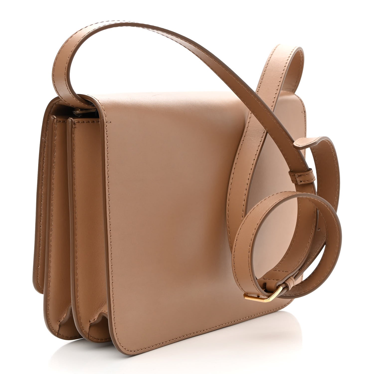 Burberry Calfskin Medium TB Bag Brown 3 of 8