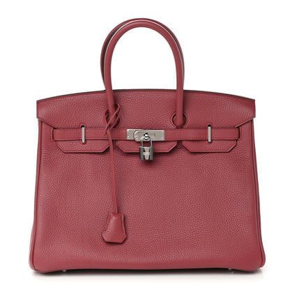 Hermes Togo Birkin 35 Bois de Rose 1 of 11