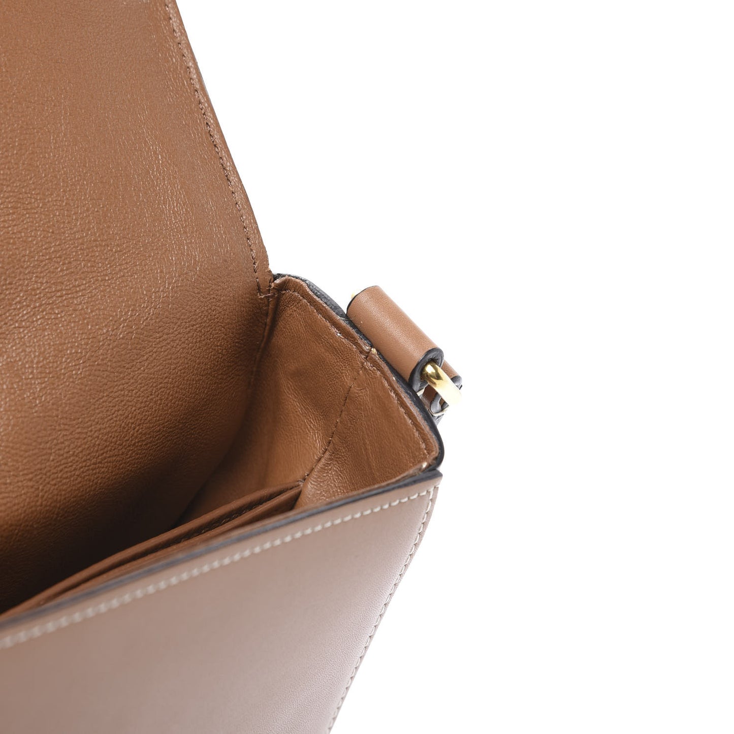 Palmelato Calfskin Medium Trotteur Tan