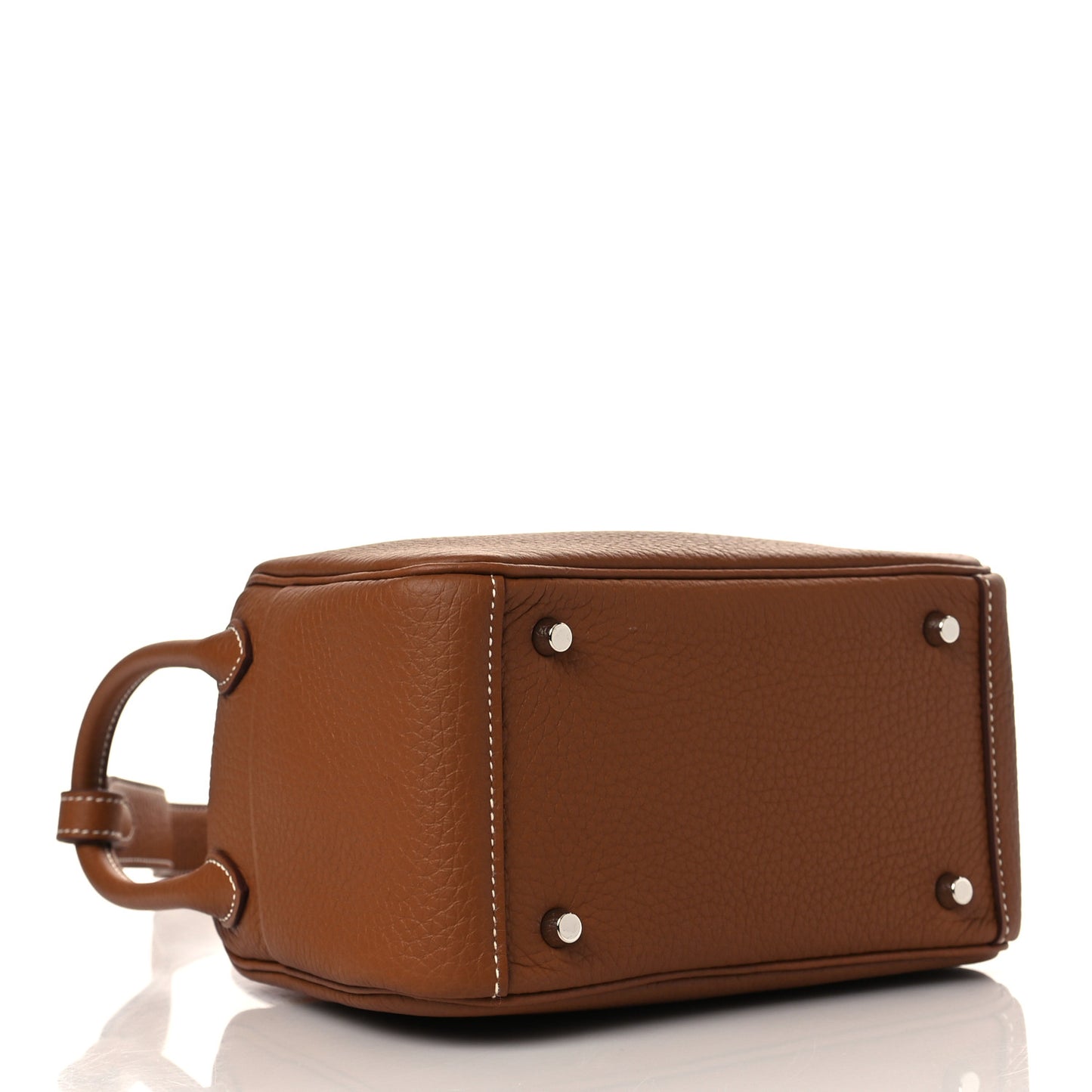 Taurillon Clemence Mini Lindy 20 Gold
