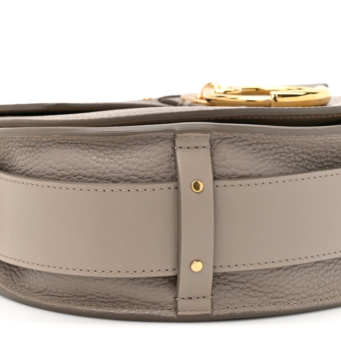 Calfskin Large Tess Bag Motty Grey
