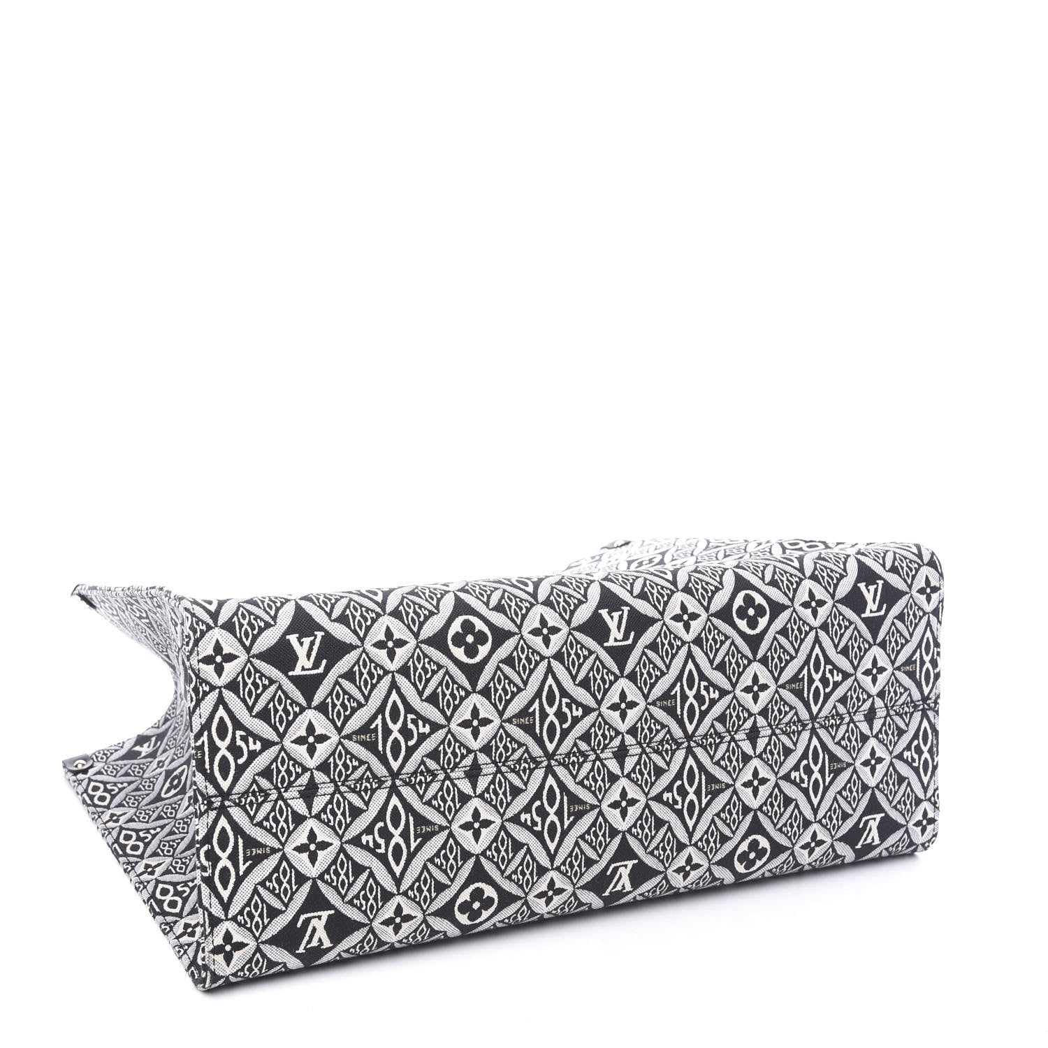 Louis Vuitton Jacquard Since 1854 Onthego GM Grey 3 of 9