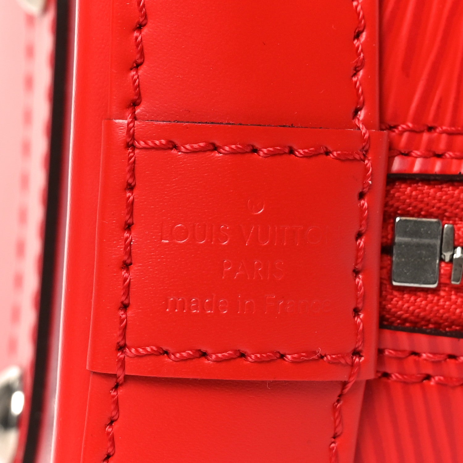 Louis Vuitton Epi Alma BB Coquelicot 6 of 9