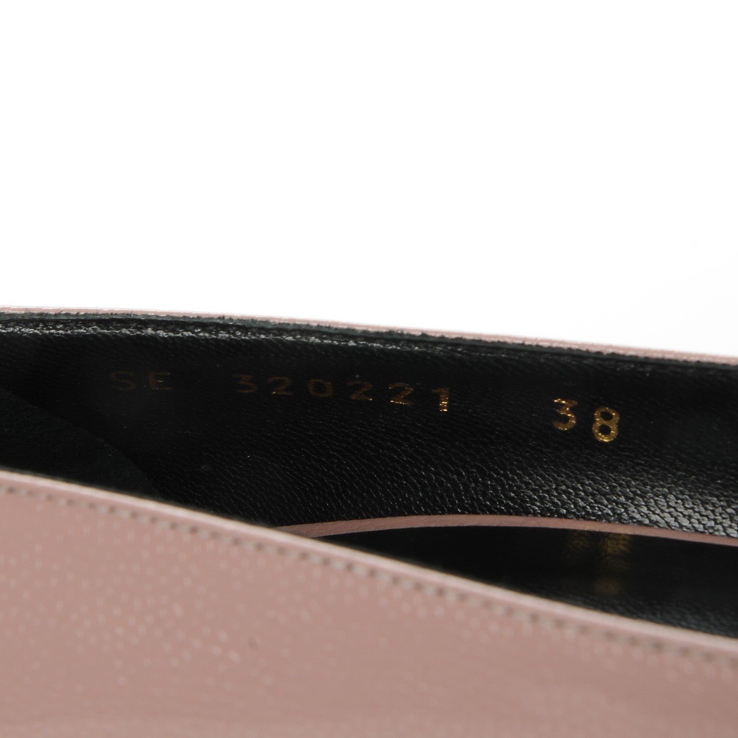 Saint Laurent Patent Grain de Poudre Janis 80 Pumps 38 Dusty Rose 8 of 9