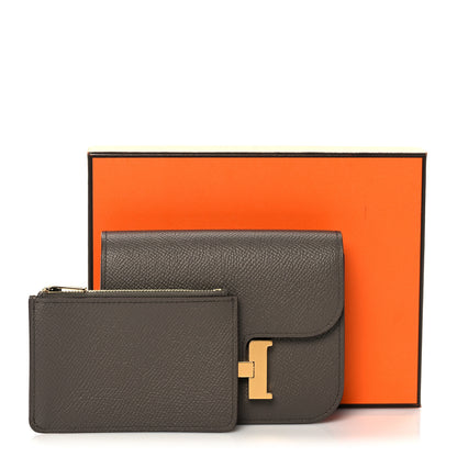Hermes Epsom Constance Slim Wallet Etain 11 of 11