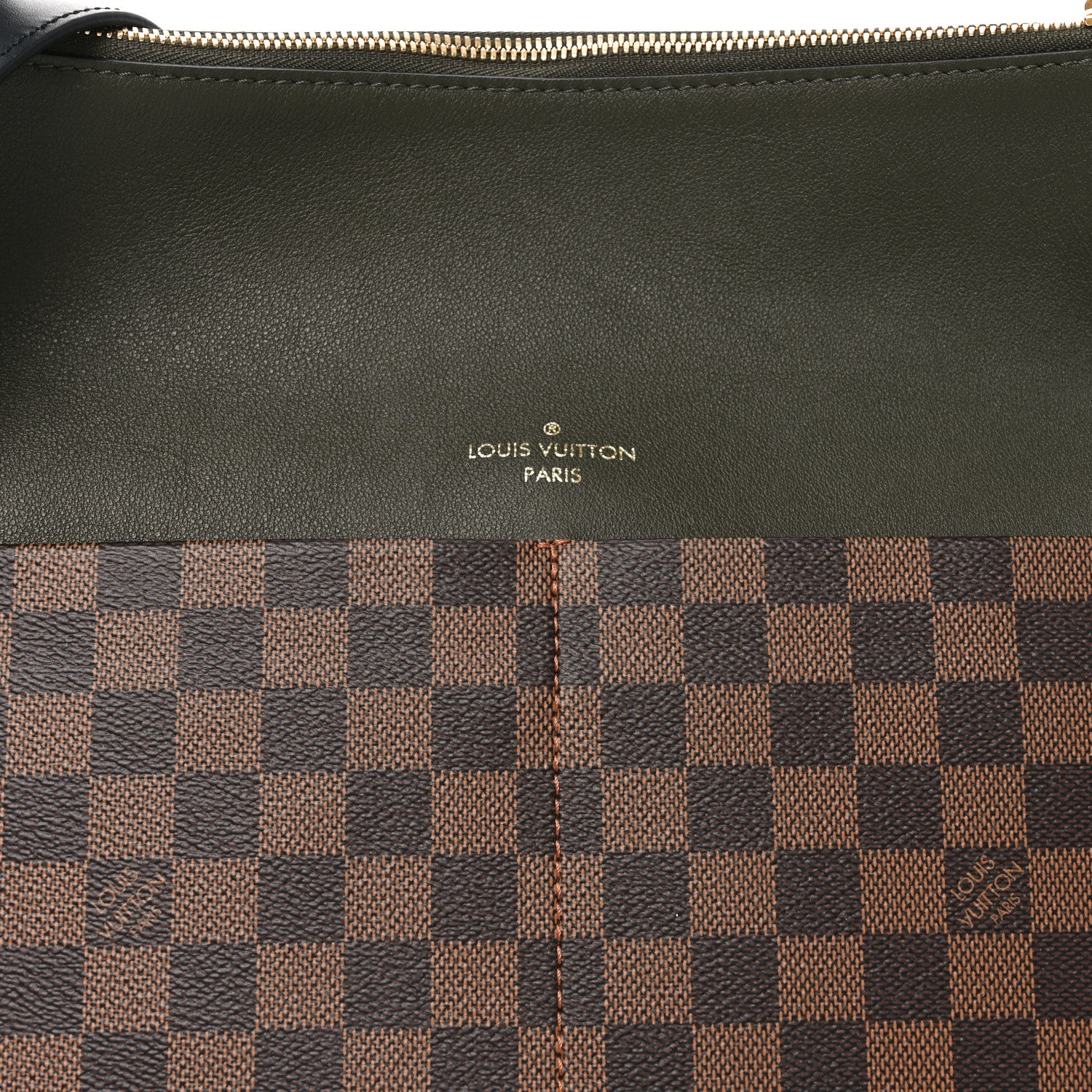 Louis Vuitton Damier Ebene Calfskin Maida Khaki 7 of 9