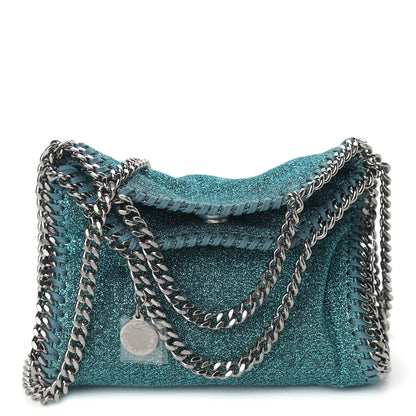 Stella McCartney Mini Falabella Fold Over Teal 1 of 10