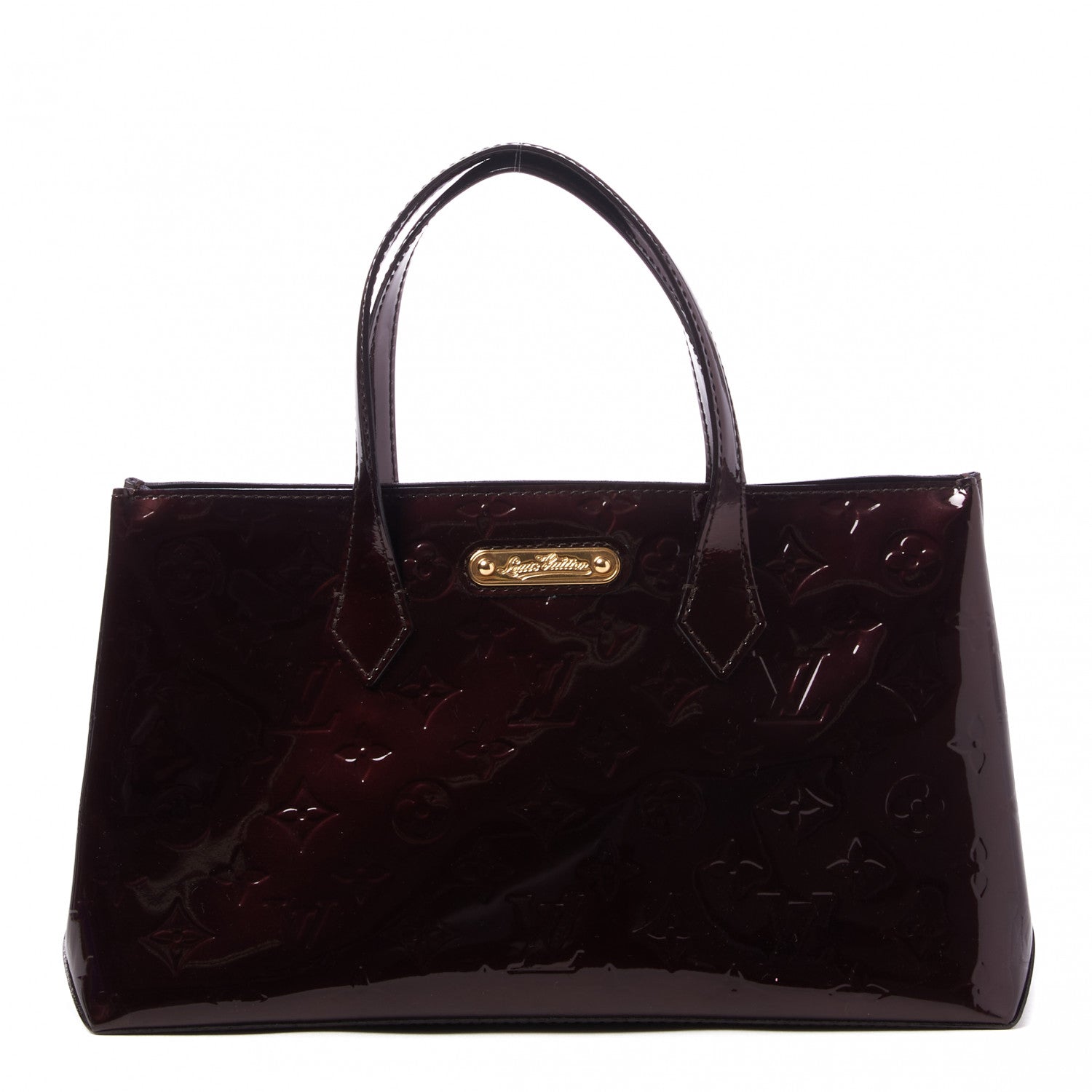 Louis Vuitton Vernis Wilshire PM Amarante 1 of 8