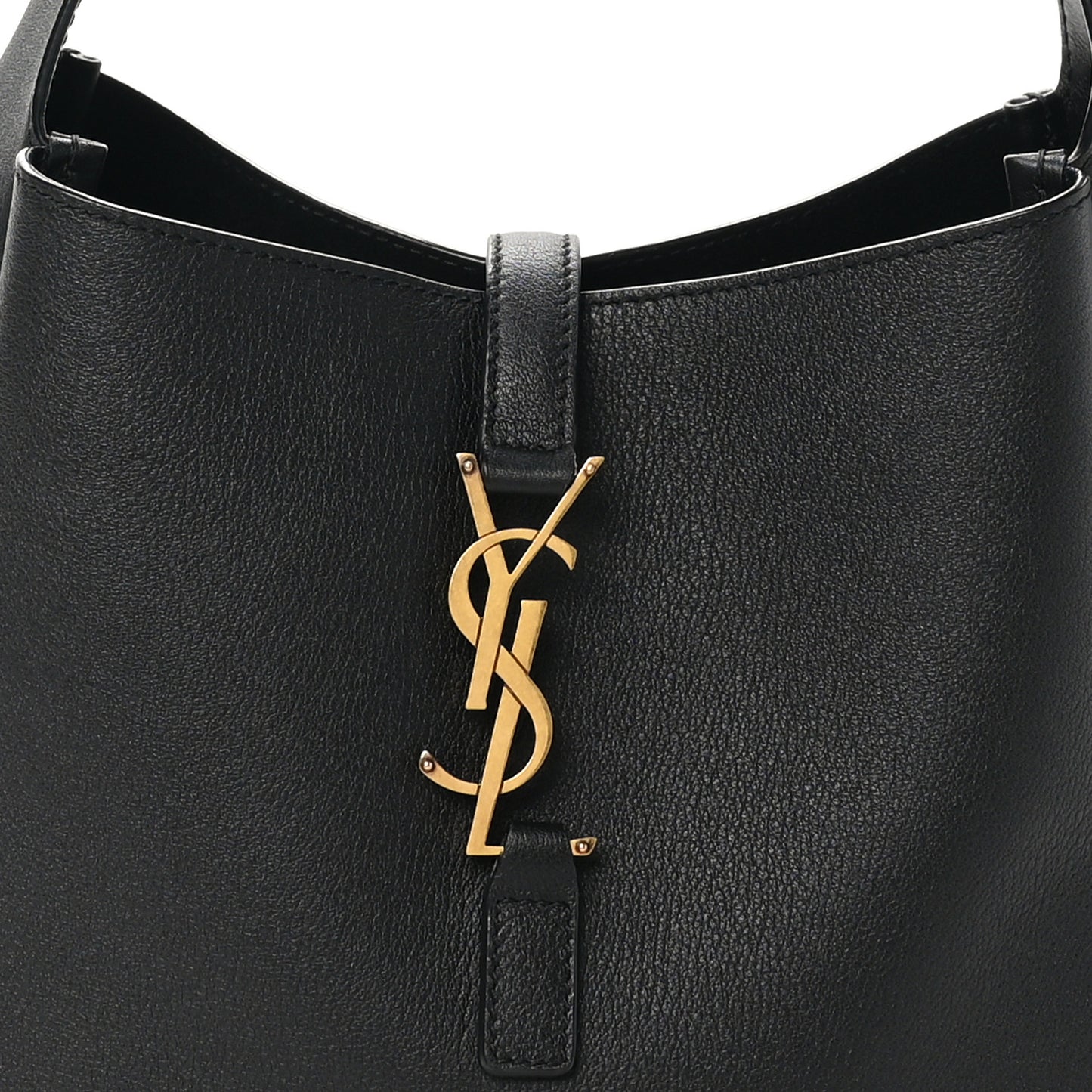 Smooth Calfskin Small Le 5 A 7 Soft Hobo Black
