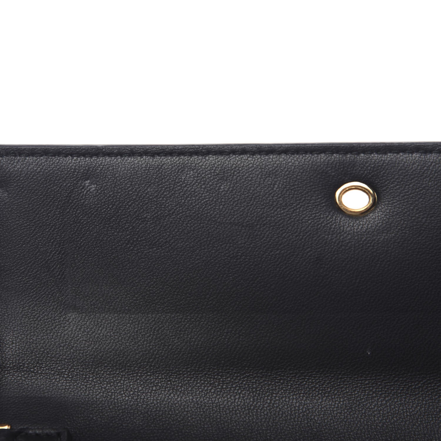 Alexander McQueen Calfskin Studded Skull Wallet on Chain Black 7 of 11