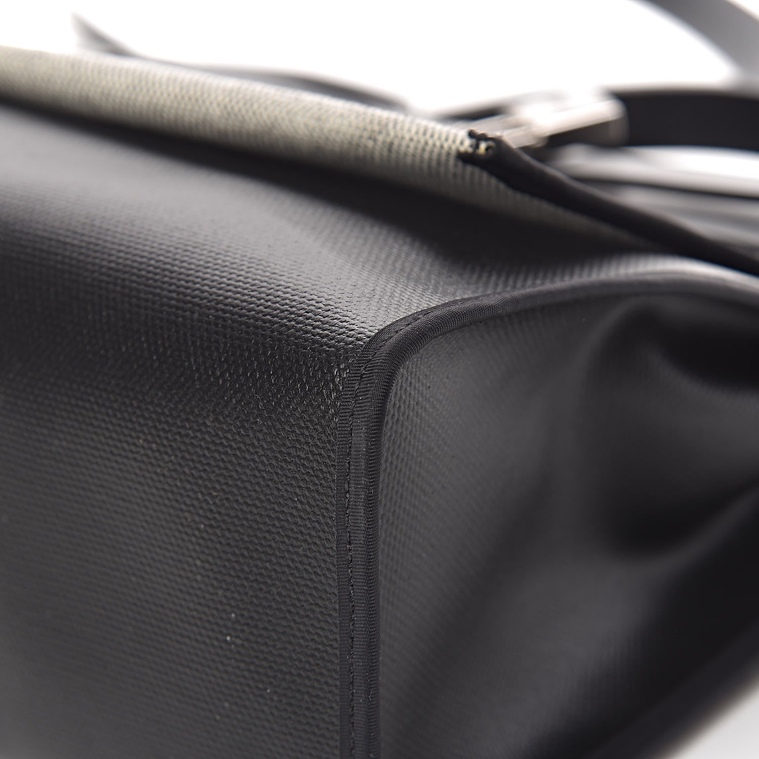 Hermes Toile H Berline Vache Hunter Herbag Zip PM 31 Black Ecru 17 of 18