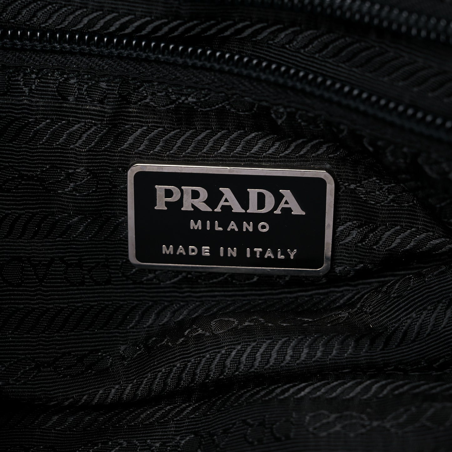 Nylon Vela Medium Backpack Black