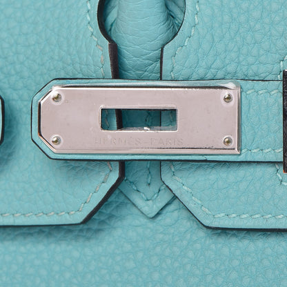 Hermes Togo Birkin 30 Bleu Atoll 17 of 30