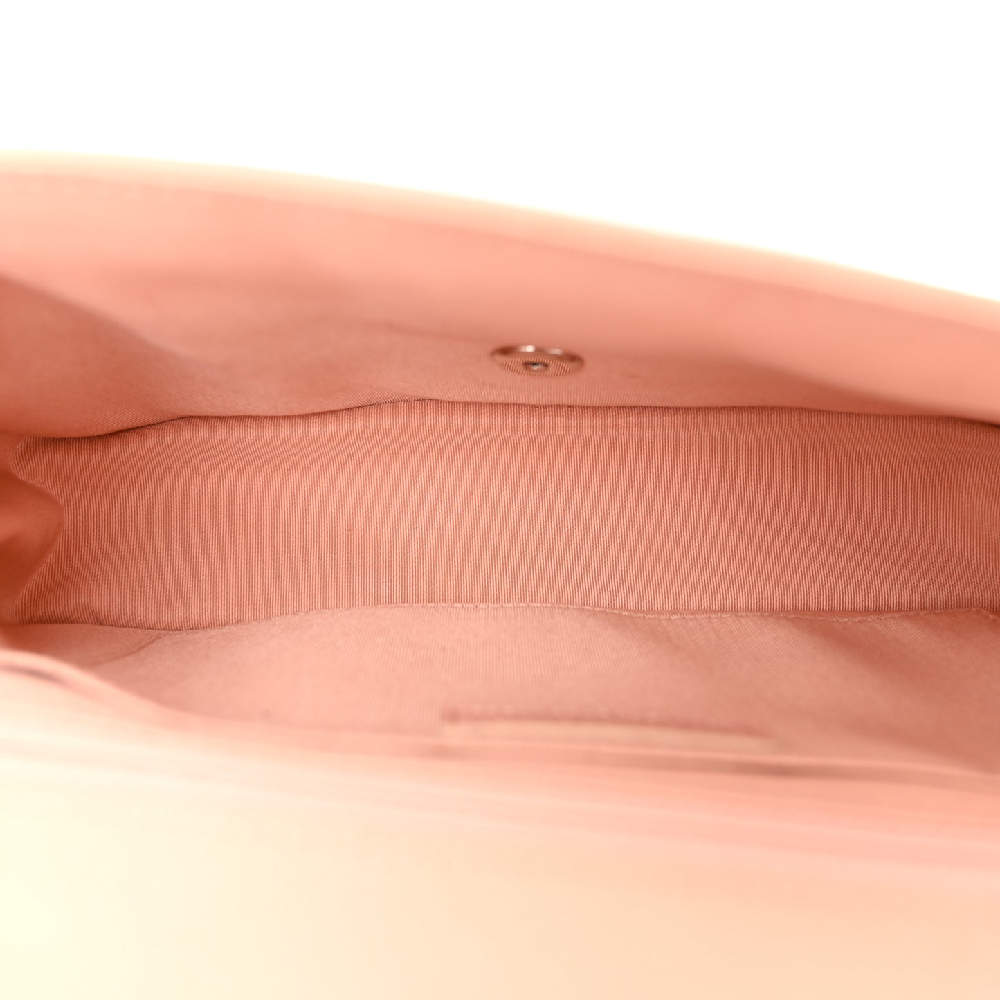 Caviar Chevron Quilted Single Flap Light Pink