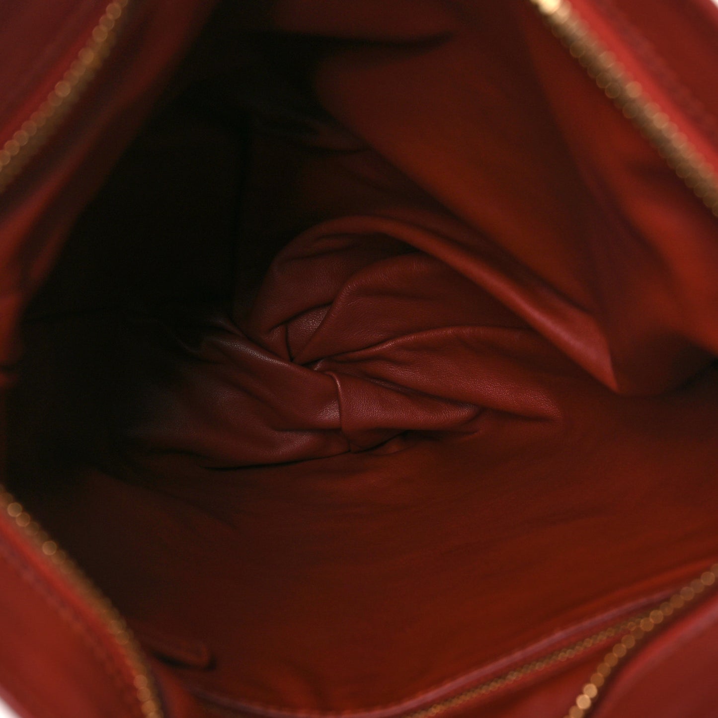 Supple Calfskin BV Twist Rust