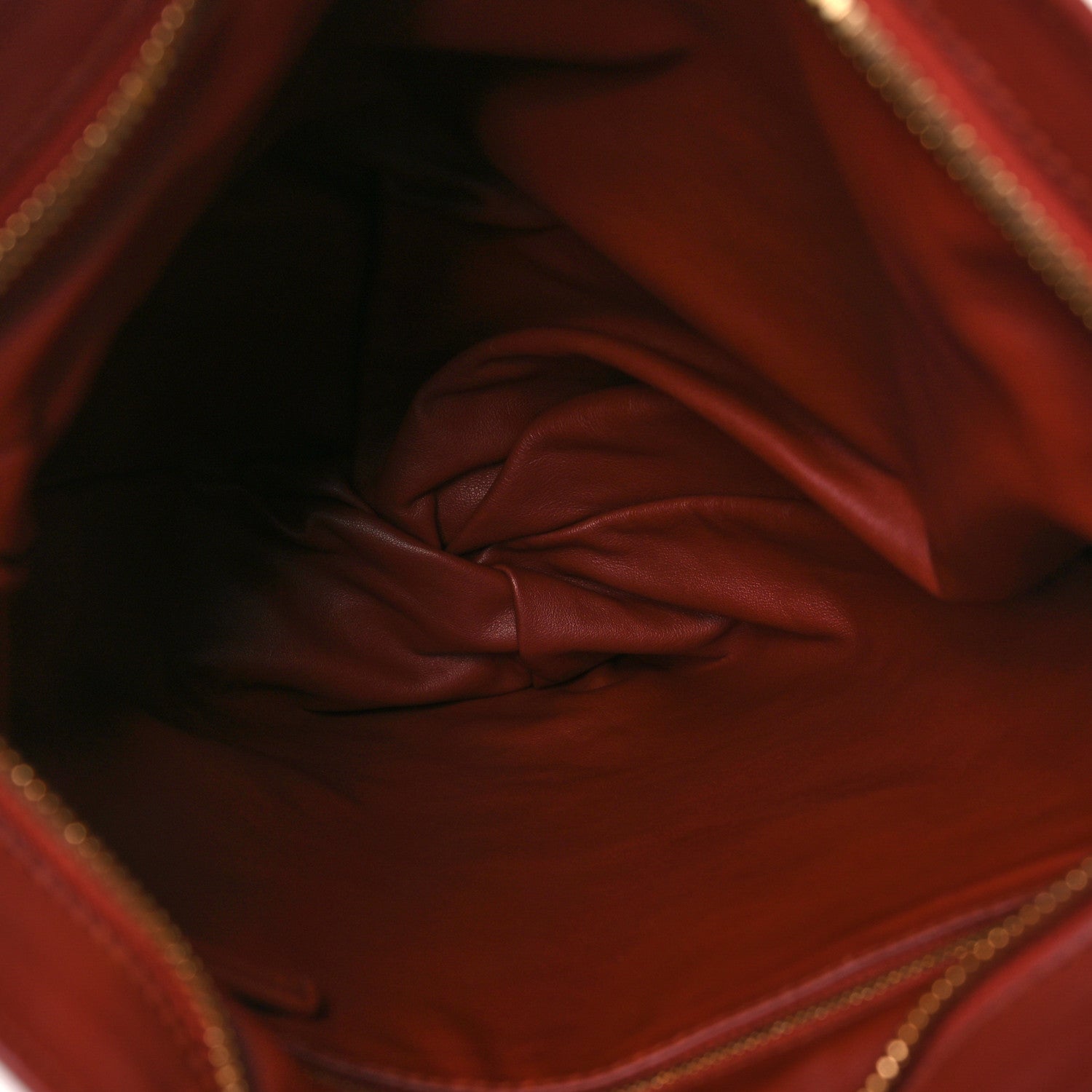 Bottega Veneta Supple Calfskin BV Twist Rust 5 of 10