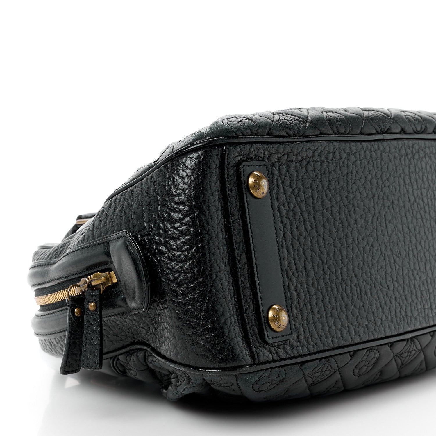 Louis Vuitton Lambskin Vienna Mizi Black 10 of 13