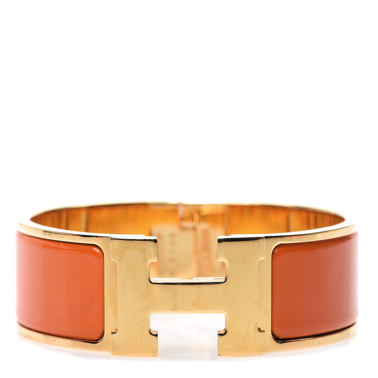 Hermes Enamel Wide Clic Clac H Bracelet PM 1 of 8