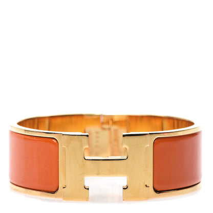 Hermes Enamel Wide Clic Clac H Bracelet PM 1 of 8