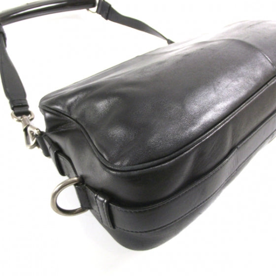 Leather Vintage Mombasa Hobo Horn Bag