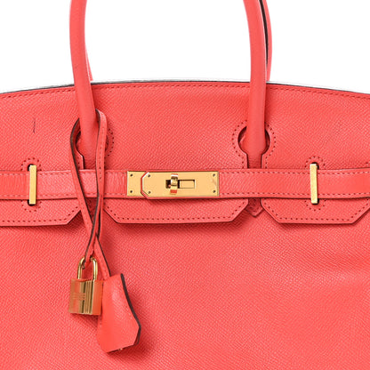 Hermes Epsom BIRKIN 30 Rose Jaipur 8 of 18