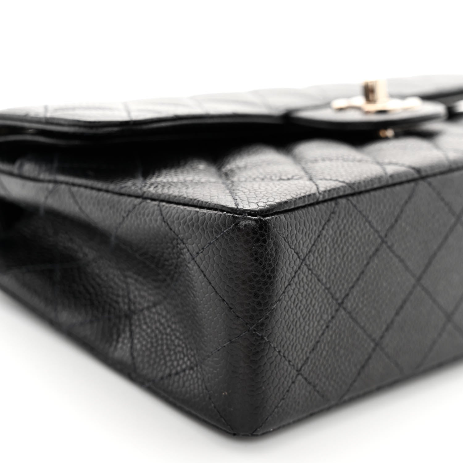 Chanel Caviar Quilted Small Double Flap Black 9 of 12
