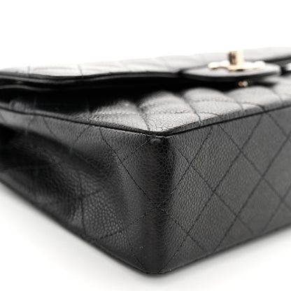 Chanel Caviar Quilted Small Double Flap Black 9 of 12