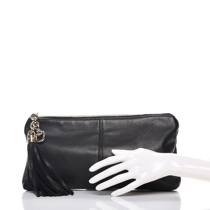 Gucci Deerskin Sienna Small Clutch Black 2 of 7
