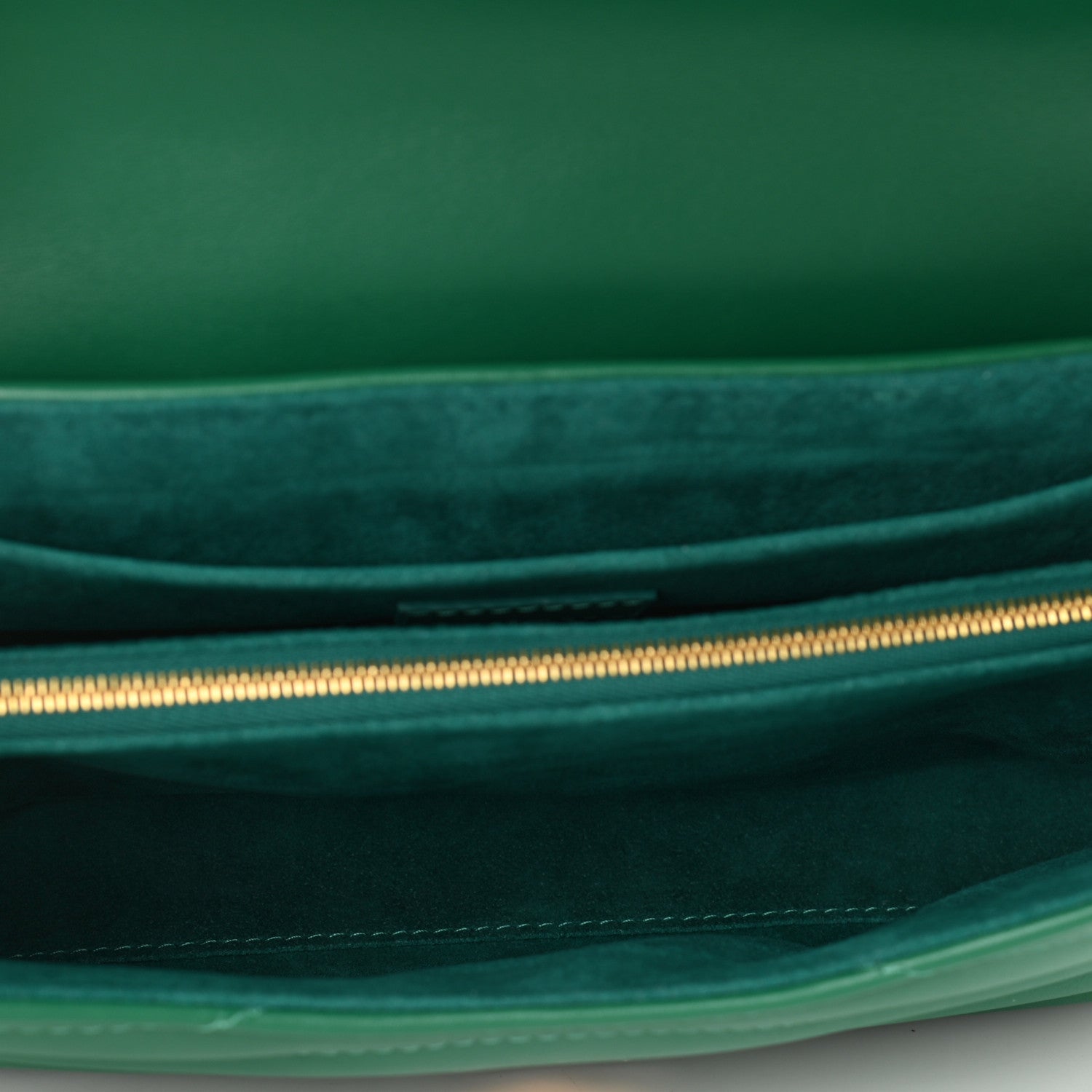 Louis Vuitton Calfskin New Wave Chain Bag MM NM Emerald 4 of 8