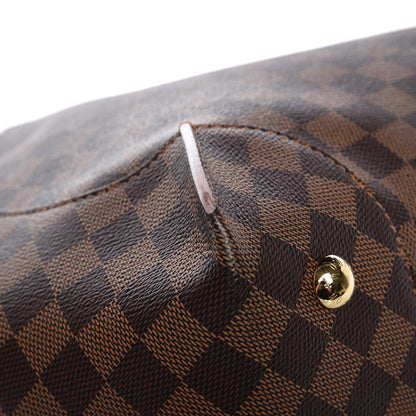 Louis Vuitton Damier Ebene Caissa Hobo Rose Ballerine 9 of 9