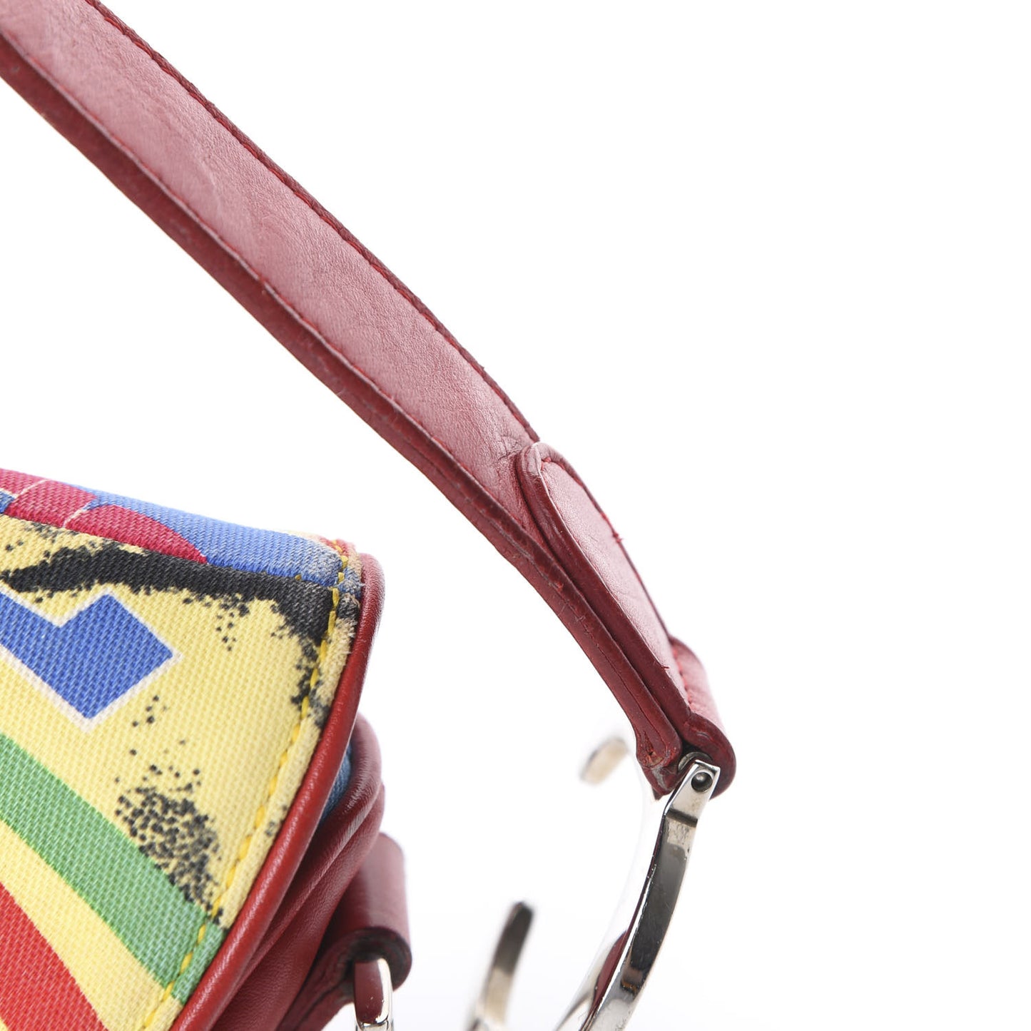 Canvas Bob Marley Saddle Bag Multicolor