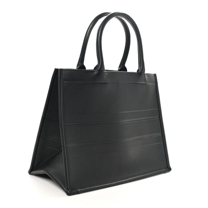 Christian Dior Calfskin Embossed Medium Book Tote Black 3 of 10