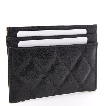 Chanel Caviar Quilted My Everything Card Holder Black 3 of 9