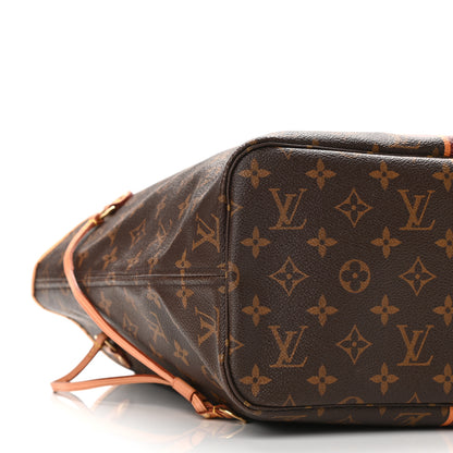 Louis Vuitton Monogram My LV Heritage Neverfull MM Burgundy Orange 11 of 12