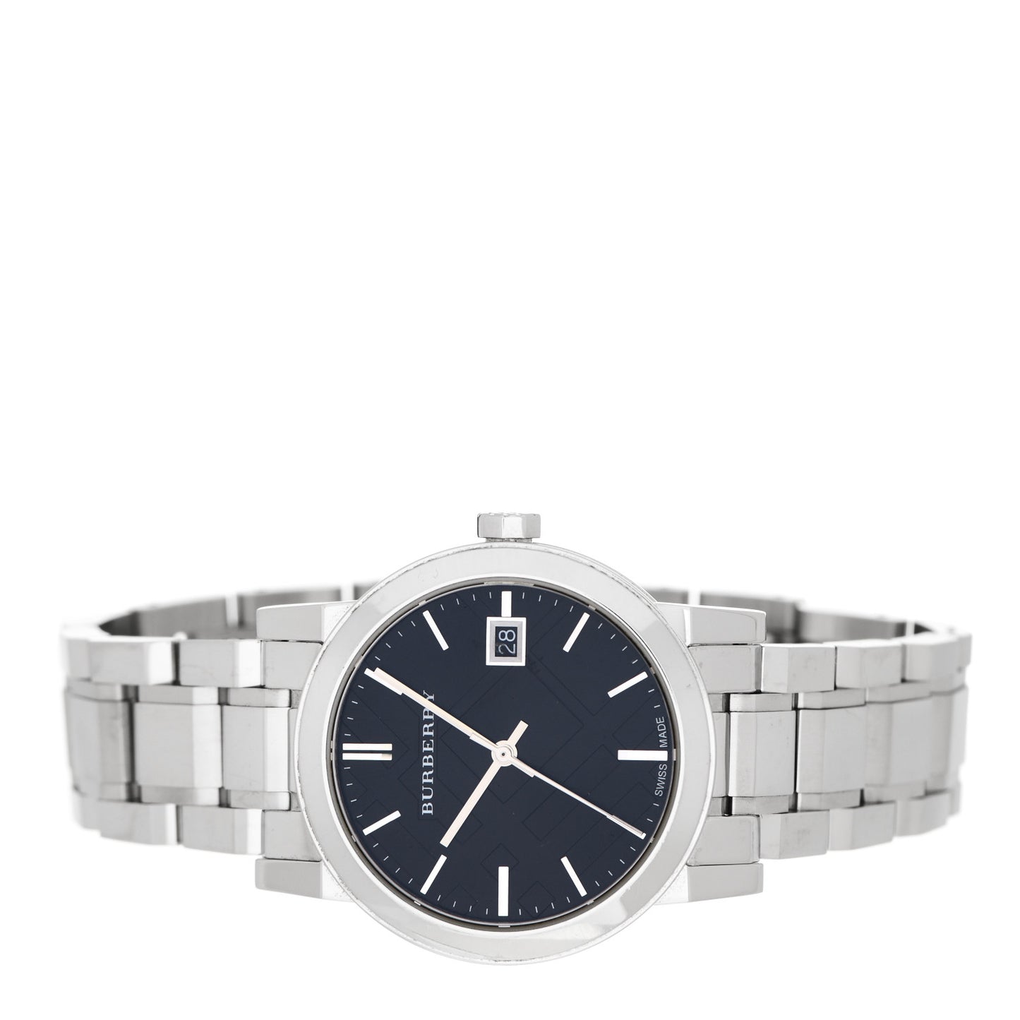 Stainless Steel 34mm The City Quartz Watch Black BU9101