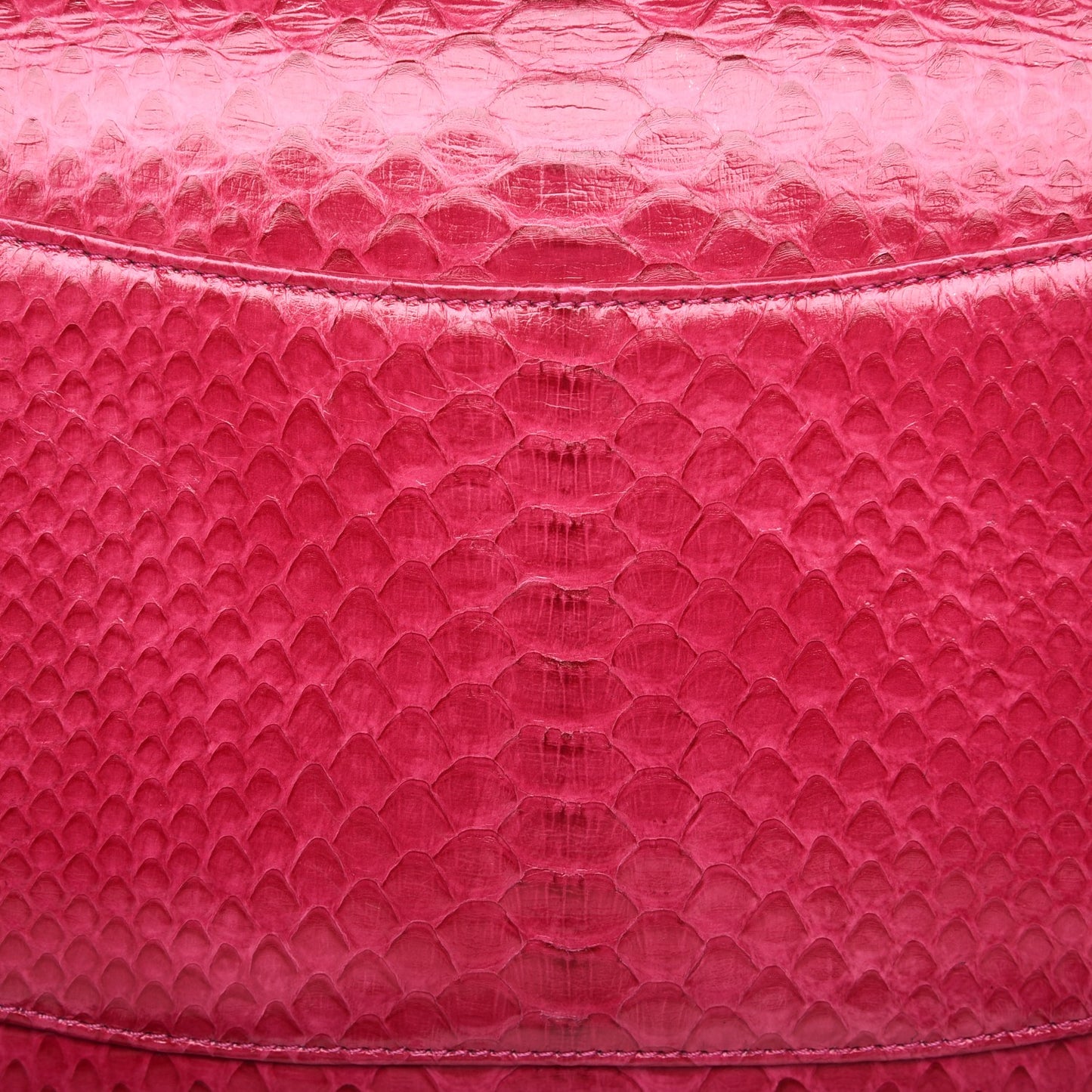 Python Jumbo Double Flap Dark Pink