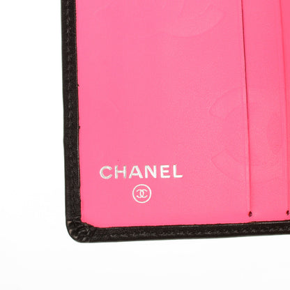 Chanel Calfskin Quilted Cambon Bi-Fold Wallet Black 6 of 8