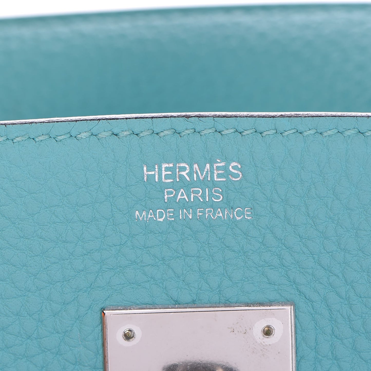 Togo Birkin 30 Bleu Atoll