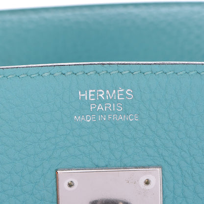 Hermes Togo Birkin 30 Bleu Atoll 20 of 30