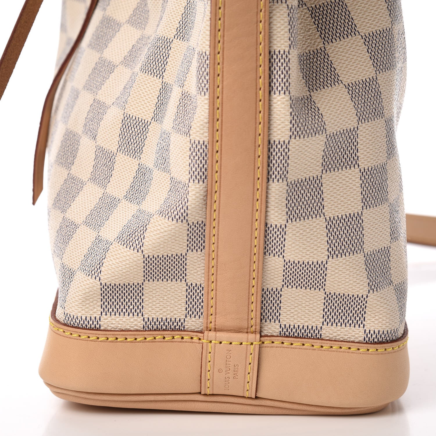 Louis Vuitton Damier Azur Noe BB 7 of 9