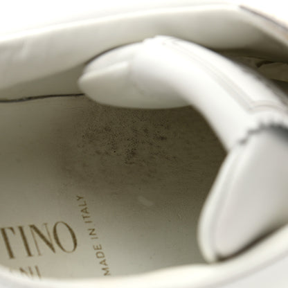 Valentino Garavani Calfskin Flycrew Sneakers 37 White 9 of 9