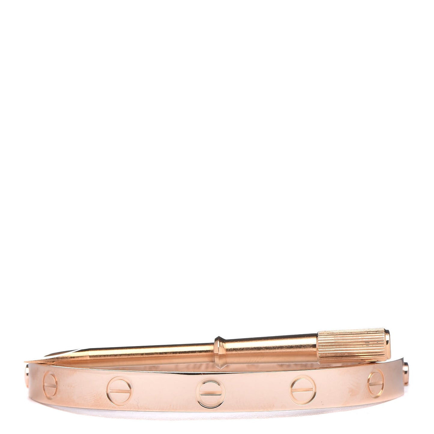 18K Pink Gold LOVE Bracelet 16