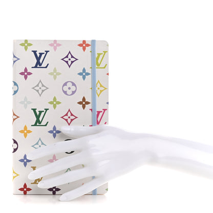 Louis Vuitton LV x TM Monogram Multicolor Jane Notebook MM White 2 of 7